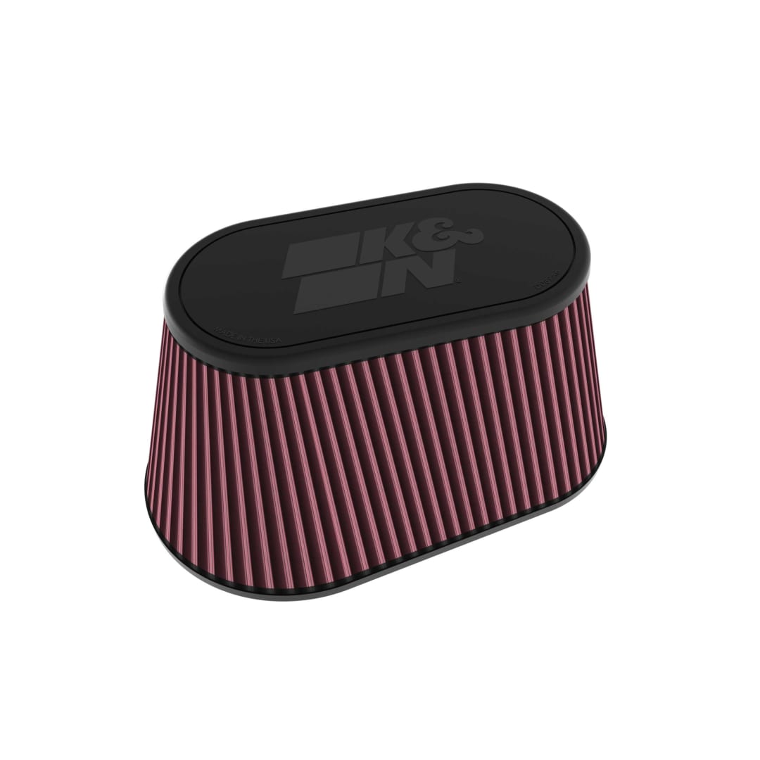 K&N RU-5297 High-Flow Original Universal Air Filter - 4-1/2"FLG, 11-1/2"X 7"B, 9" X 4-1/2"T, 6"H