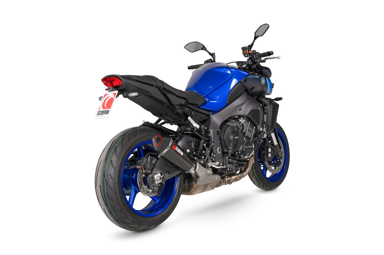 Scorpion RYA126CEO Serket Taper Slip-on Carbon Fibre Sleeve - MT-10 - 2022