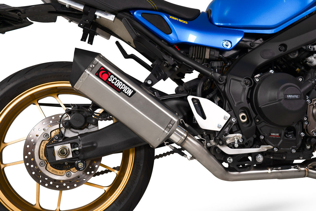 Scorpion RYA127SYSSEO Serket Full System Brushed Stainless Steel Sleeve XSR 900 - 2022