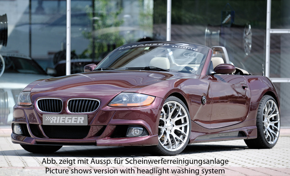 Rieger BMW E85 Z4 Front Bumper - ML Performance UK