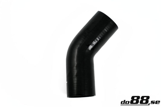 DO88 SB45G89 Silicone Hose Black 45 degree 3,5'' (89mm)