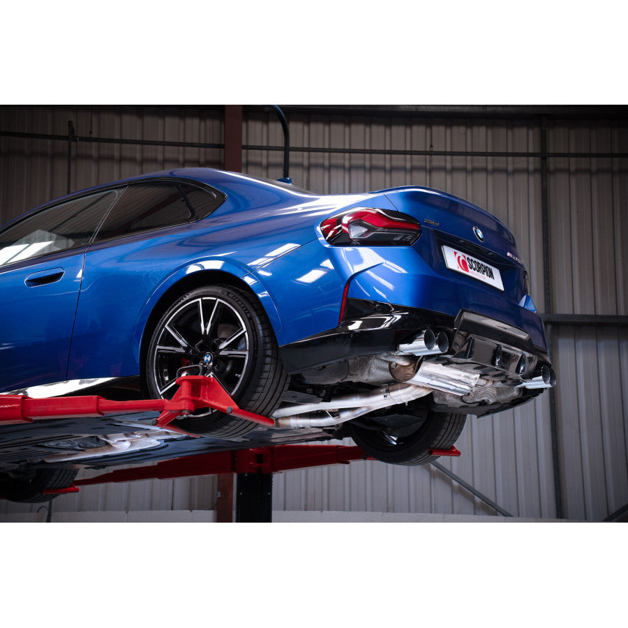 Scorpion SBM097S Cat/gpf-back System With Electronic Valve