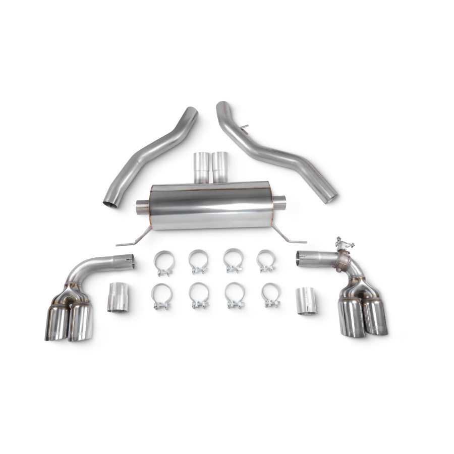 Scorpion SBM097D Cat/gpf-back System With Electronic Valve