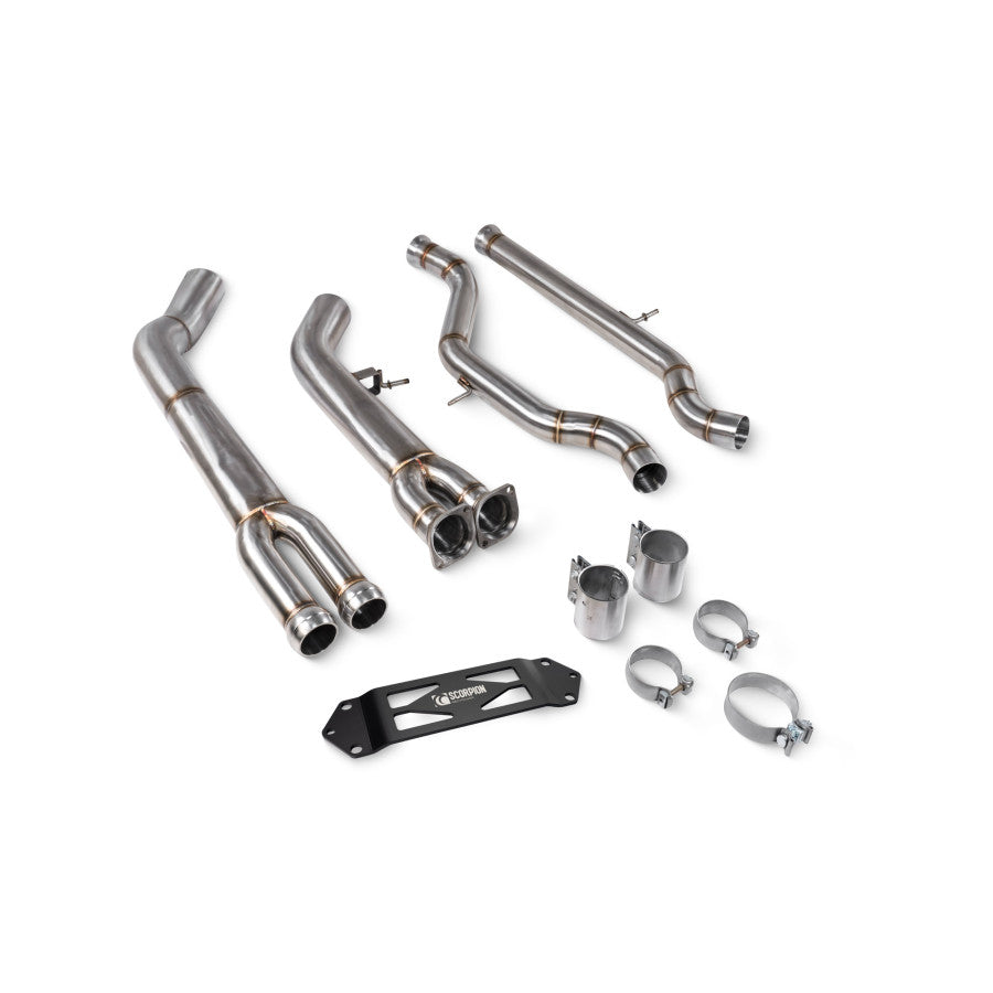 Scorpion SBMMP073 Single Mid Pipe