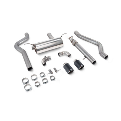 Scorpion SBMS105CF Non-resonated Cat-back System With Valve