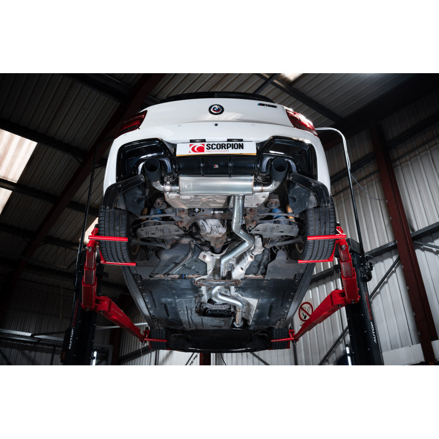 Scorpion SBMS105C Non-resonated Cat-back System With Valve