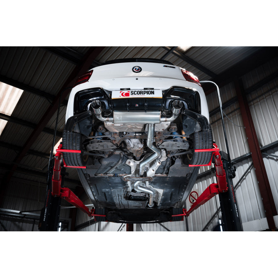 Scorpion SBMS106 Non-resonated Cat-back System Without Valve