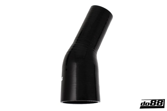 DO88 SBR25G70-80 Silicone Hose Black 25 degree 2,75 - 3,125'' (70 - 80mm)