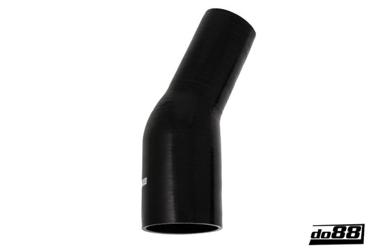 DO88 SBR25G76-102 Silicone Hose Black 25 degree 3 - 4'' (76 - 102mm)