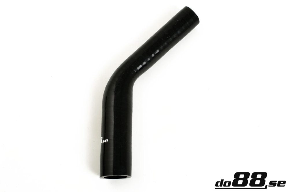 DO88 SBR45G19-25 Silicone Hose Black 45 degree 0,75 - 1'' (19-25mm)