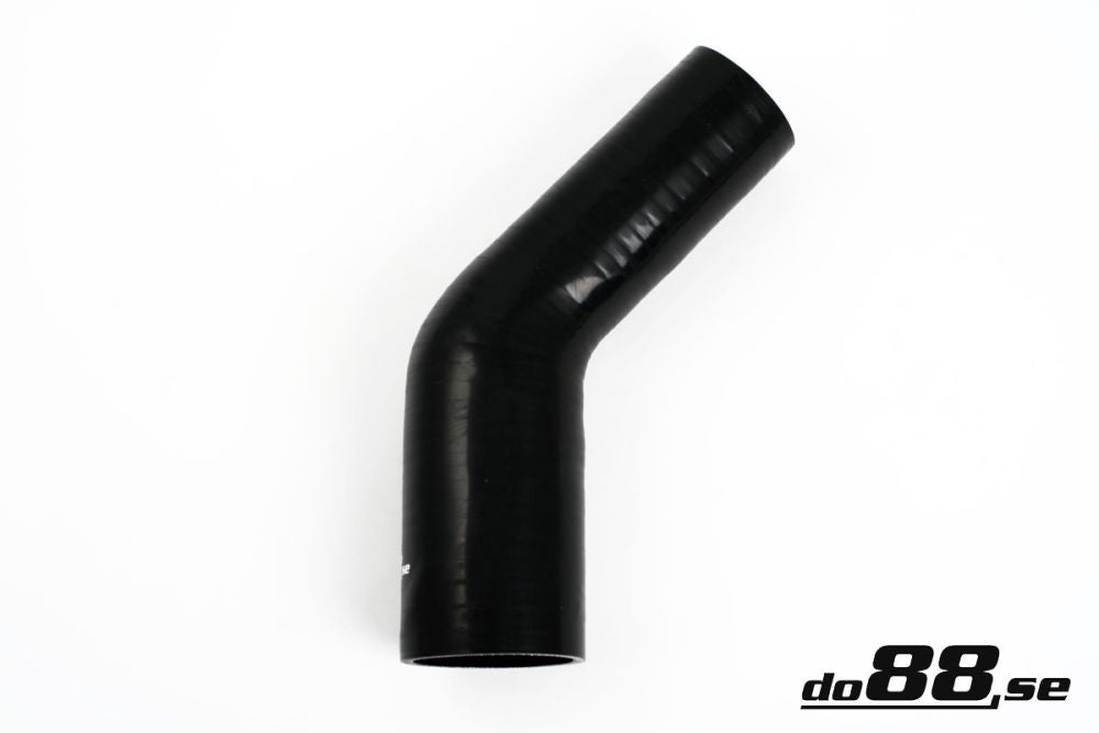 DO88 SBR45G51-57 Silicone Hose Black 45 degree 2 - 2,25'' (51 - 57mm)