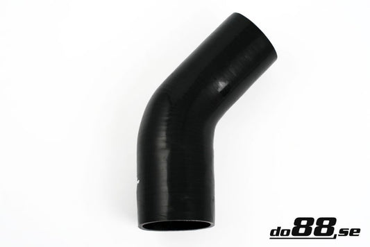 DO88 SBR45G76-80 Silicone Hose Black 45 degree 3 - 3,125'' (76 - 80mm)