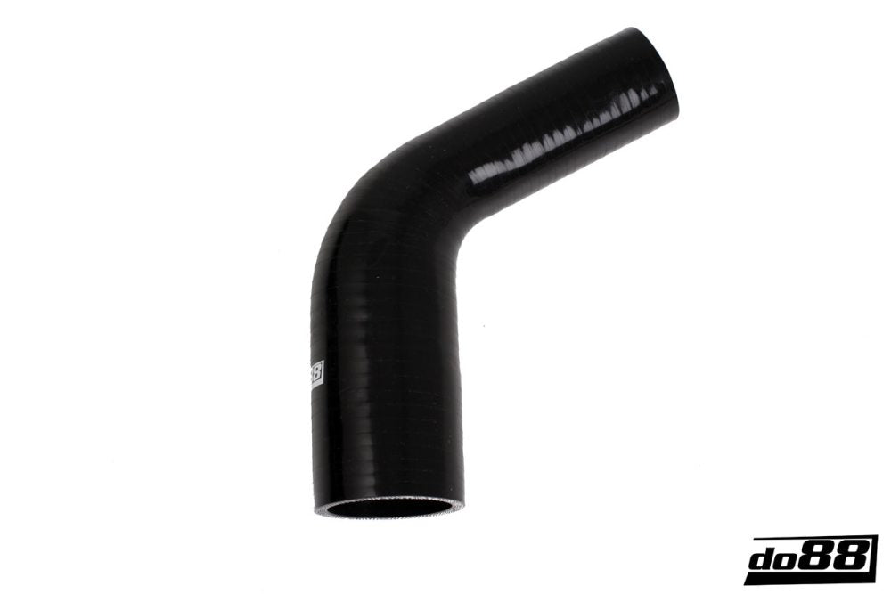 DO88 SBR60G51-60 Silicone Hose Black 60 degree 2 - 2,375'' (51 - 60mm)