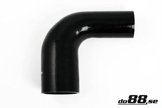 DO88 SBR90G60-70 Silicone Hose Black 90 degree 2,375 - 2,75'' (60 - 70mm)