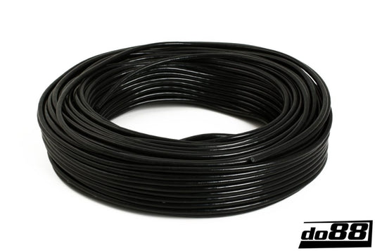 DO88 SE4 Silicone Heater Hose Black 0,15'' (4mm)