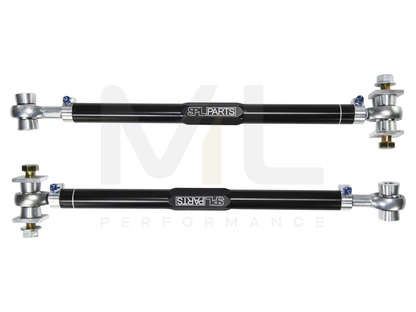 SPL BMW F2X/F3X Titanium Rear Toe Links + Eccentric Lockout