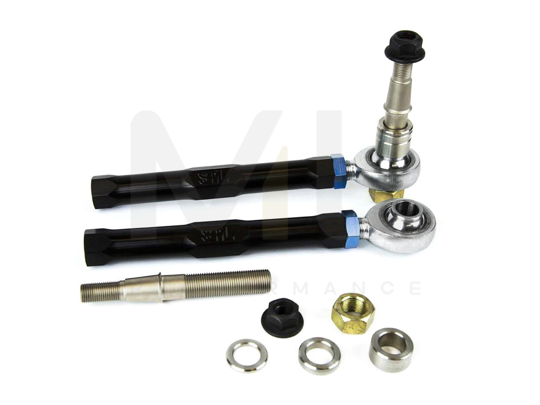 SPL Porsche 996 997 981 991 Titanium Tie Rod Ends Bumpsteer Adjustable (911, Boxster & Cayman)