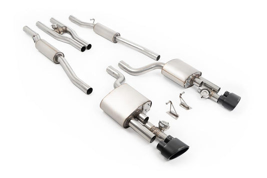 MillTek-SSXAU1128-Cat-back V2 Valved Cat Back with Active | ML Performance Car Parts