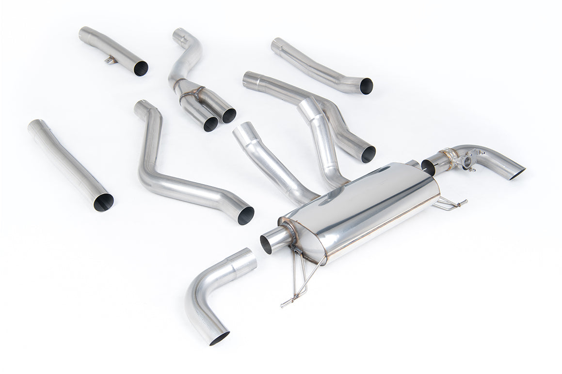 MillTek SSXBM1272 BMW G20 M340i Catback Exhaust System