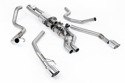 Milltek SSXFD448 Ford Valved Cat-Back With GT-115 Polished Tips (Inc. Ranger)