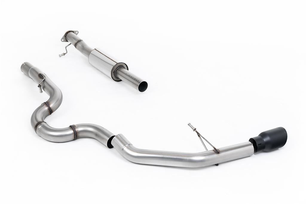 MillTek-SSXFD465-Cat-back Side Exit System with GT-100 Cerakote Black Tip | ML Performance Car Parts