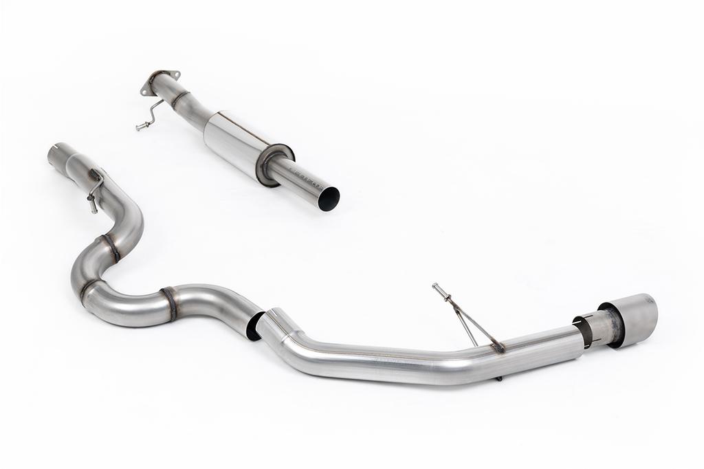 MillTek-SSXFD466-Cat-back Side Exit System with GT-100 Brushed Titanium Tip | ML Performance Car Parts
