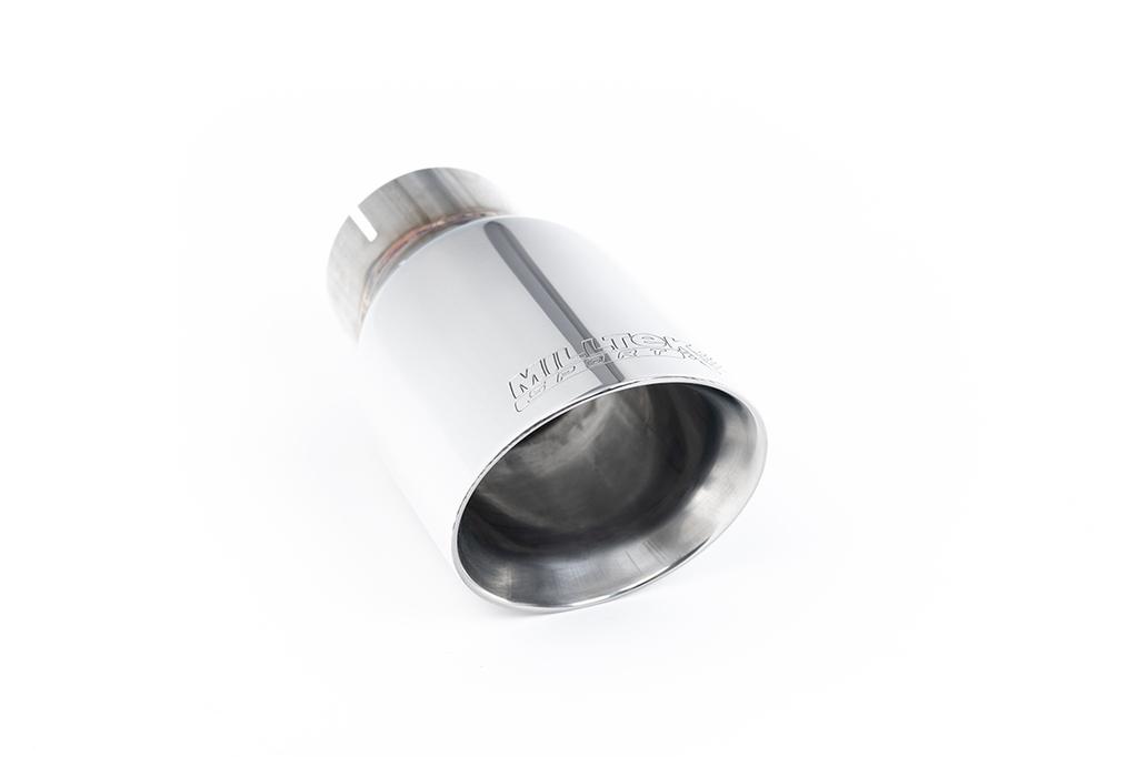 MillTek-SSXFD484-Cat-back Single Outlet - Race Part-Resonated (Louder) with GT-100 Polished Tip | ML Performance Car Parts