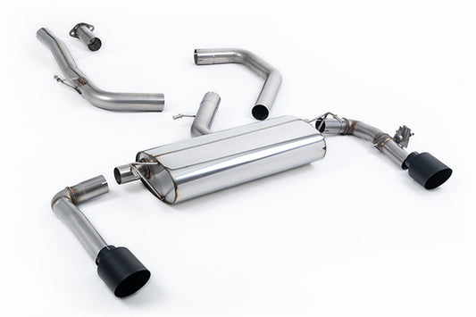 Milltek SSXHY174 Hyundai / Kia OPF/GPF Back System With GT-115 Cerakote Black Trims (Inc. Ceed)