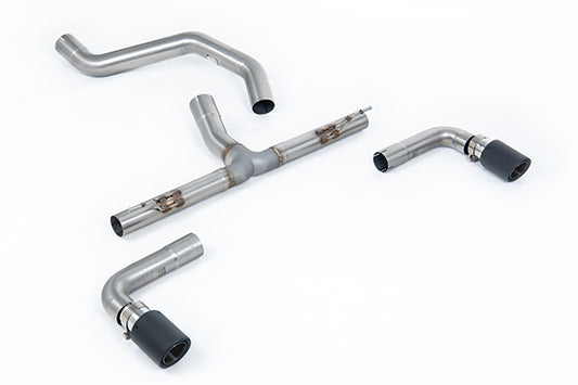 Milltek SSXINE105 INEOS Non-Resonated System With Jet-90 Carbon Tips (Oe  (Inc. Grenadier)