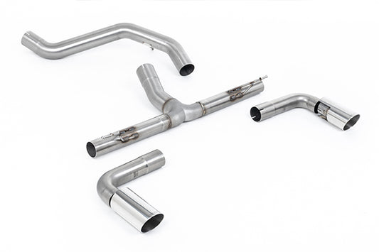 Milltek SSXINE114 INEOS Non-Resonated System With Premium GT-90 Polished Tips (Hidden Clamp Tip) (Oe  (Inc. Grenadier)