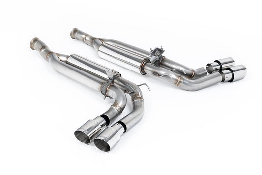 MillTek-SSXMZ164-Cat-back Cat Back Valved with Polished GT-90 Trims - Re-uses OE Valve Motors | ML Performance Car Parts