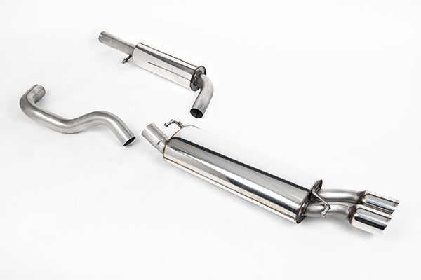Milltek SSXVW053 Seat Volkswagen Cat-Back Resonated (Inc. Leon, Golf)