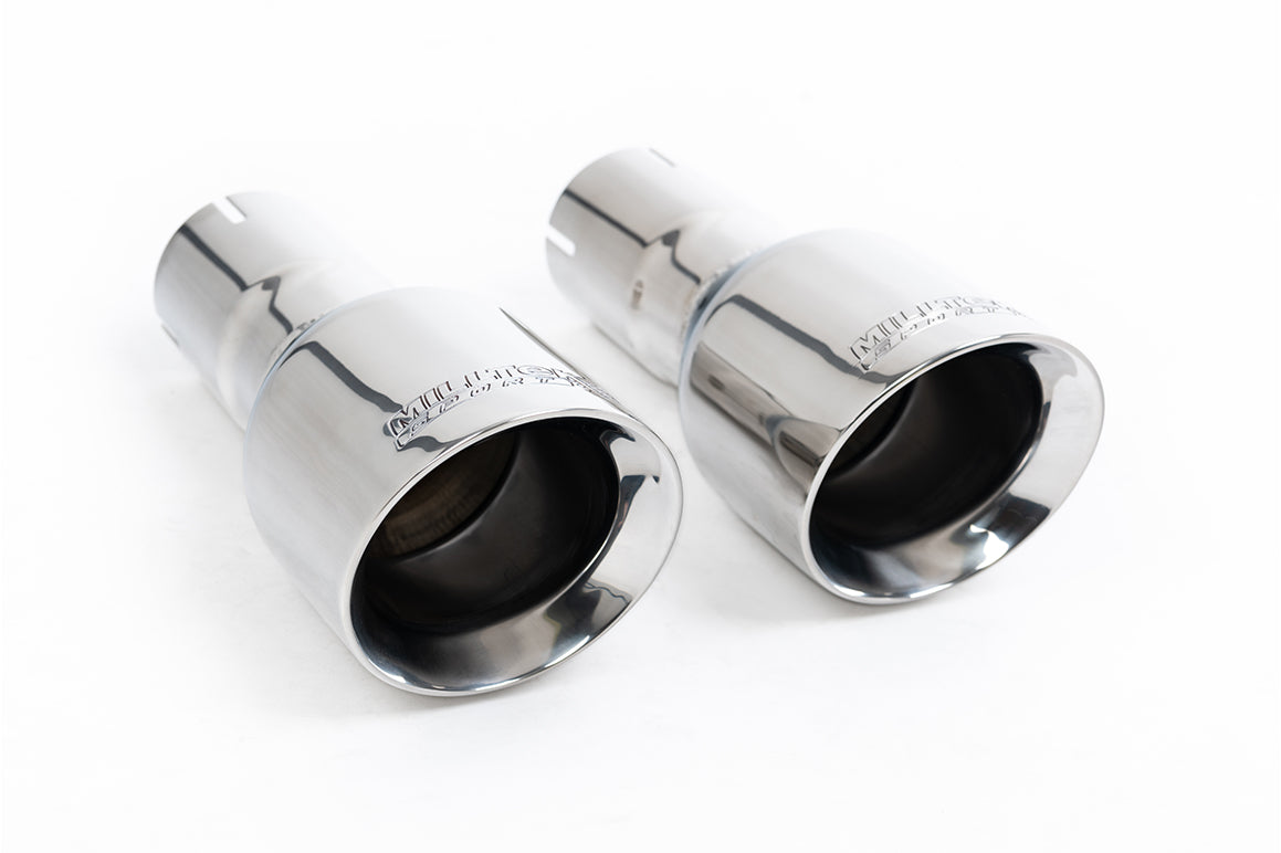 MillTek SSXVW173-1 VW Golf GTi Mk6 - Non-Resonated Turbo-Back Exhaust System with Catalyst Delete