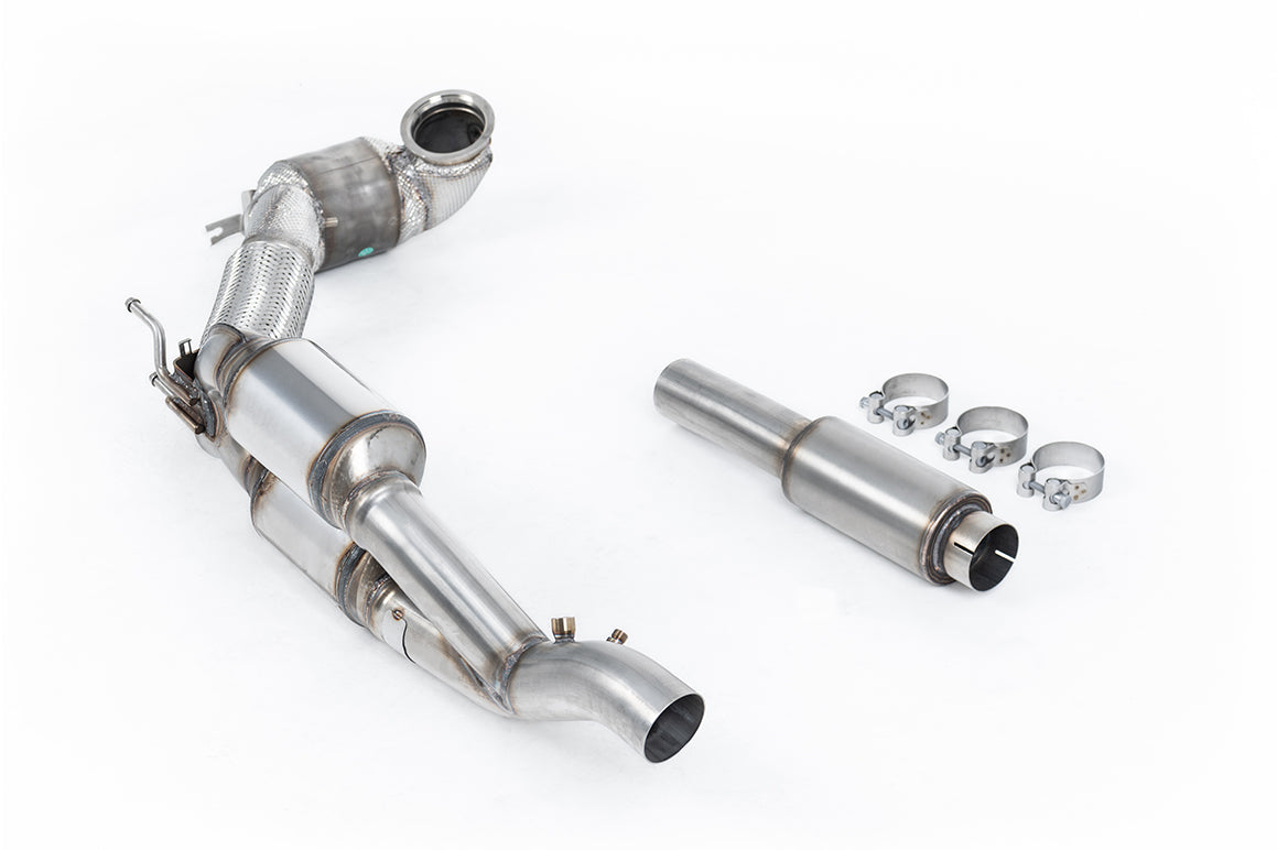 MillTek SSXVW739 Audi VW HJS Tuning ECE Downpipes (Inc. S3, TT & Golf Mk8)