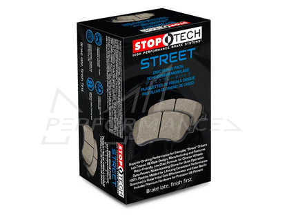StopTech BMW E60 E65 E82 E90 Rear Street Brake Pads with Shims and Hardware (Inc. 1M, M3, 540i & 760i)