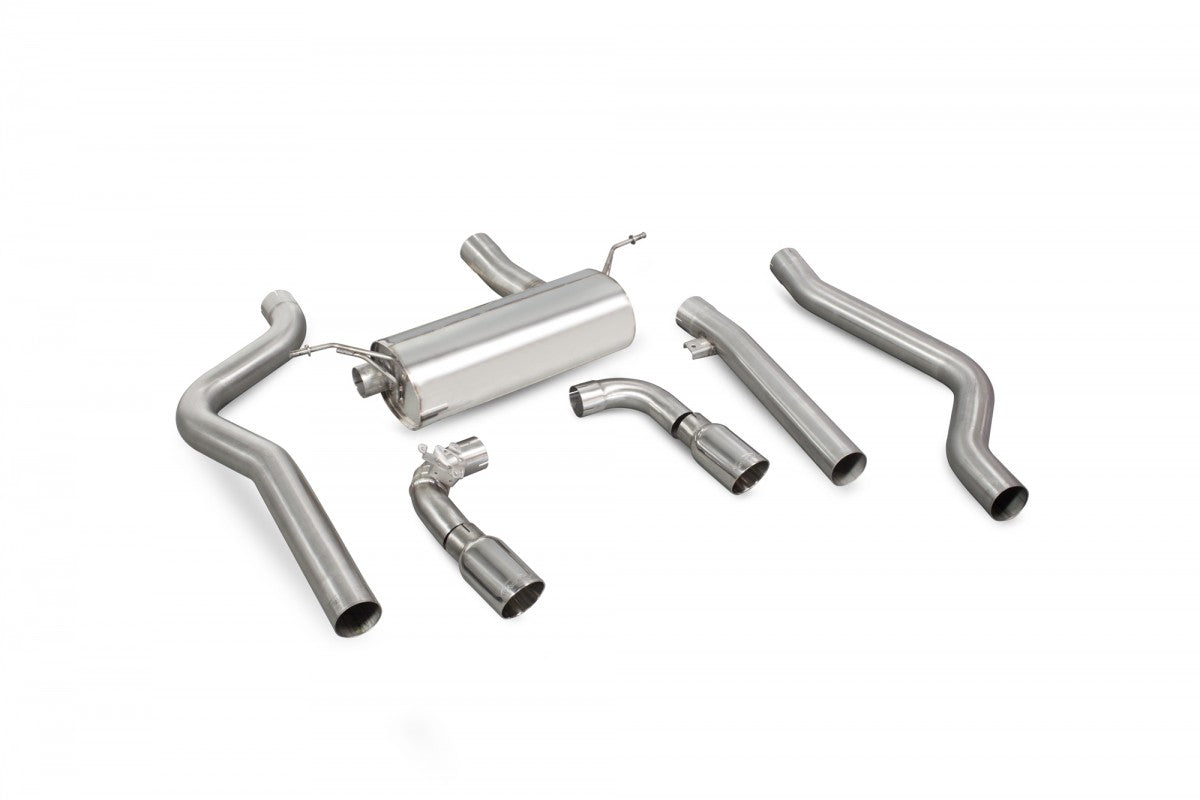 Scorpion BMW F20 F21 M140i Non-resonated Cat-Back Exhaust - ML Performance UK