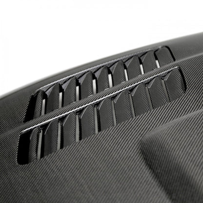 Seibon BMW E82 E87 E88 GTR-Style Gloss Carbon Fibre Bonnet (Inc. 116i, 120i, 135i & 1M)