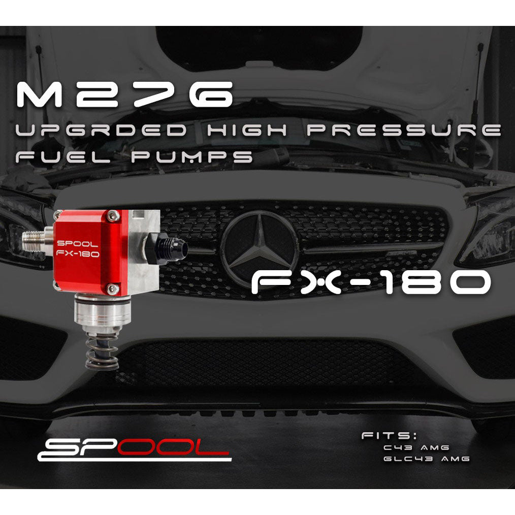 Spool Performance Mercedes-Benz M276 3.5L V6 FX-180 Upgraded High Pressure Fuel Pump Kit (Inc. W204 C 350, W212 E 350 & W205 C 43 AMG)