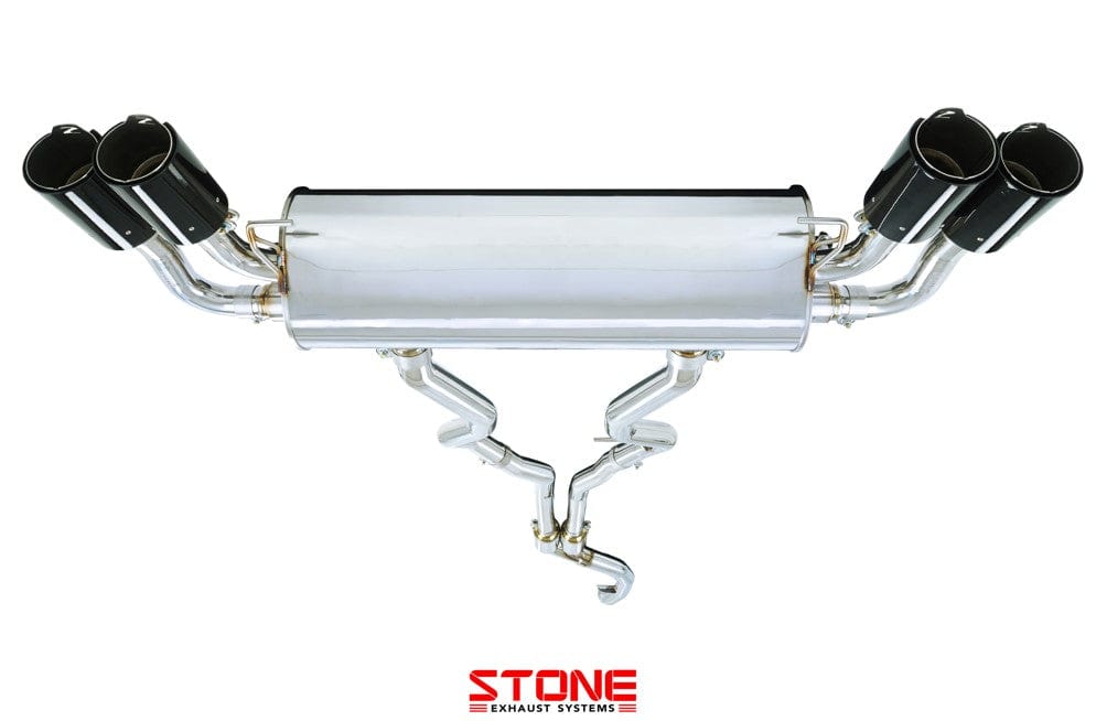 Stone Exhaust BMW B58 G20 G21 OEM Integrated Valved Catback Exhaust System - Non-OPF Model (M340i & M340i xDrive)