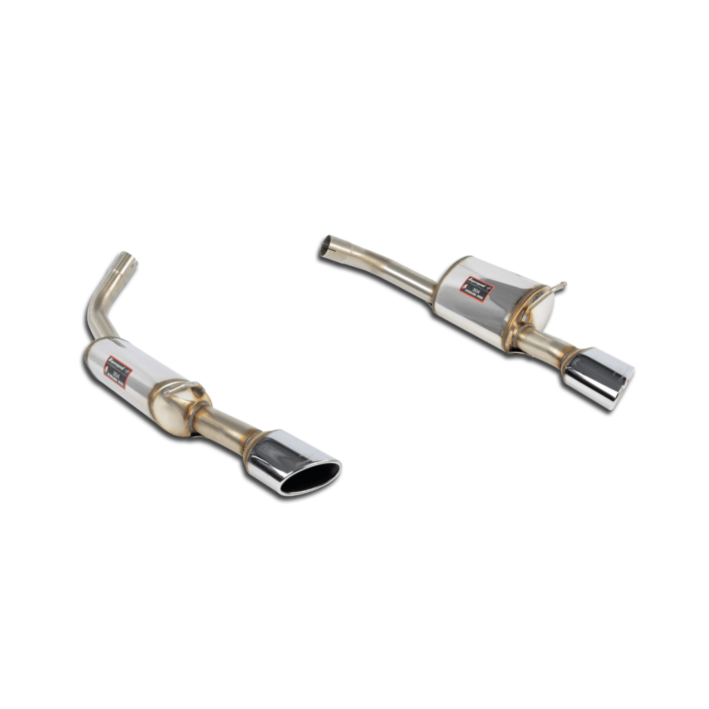 Supersprint Jaguar XKR 4.2l Supercharged Rear Exhaust Mufflers - Left & Right - ML Performance UK