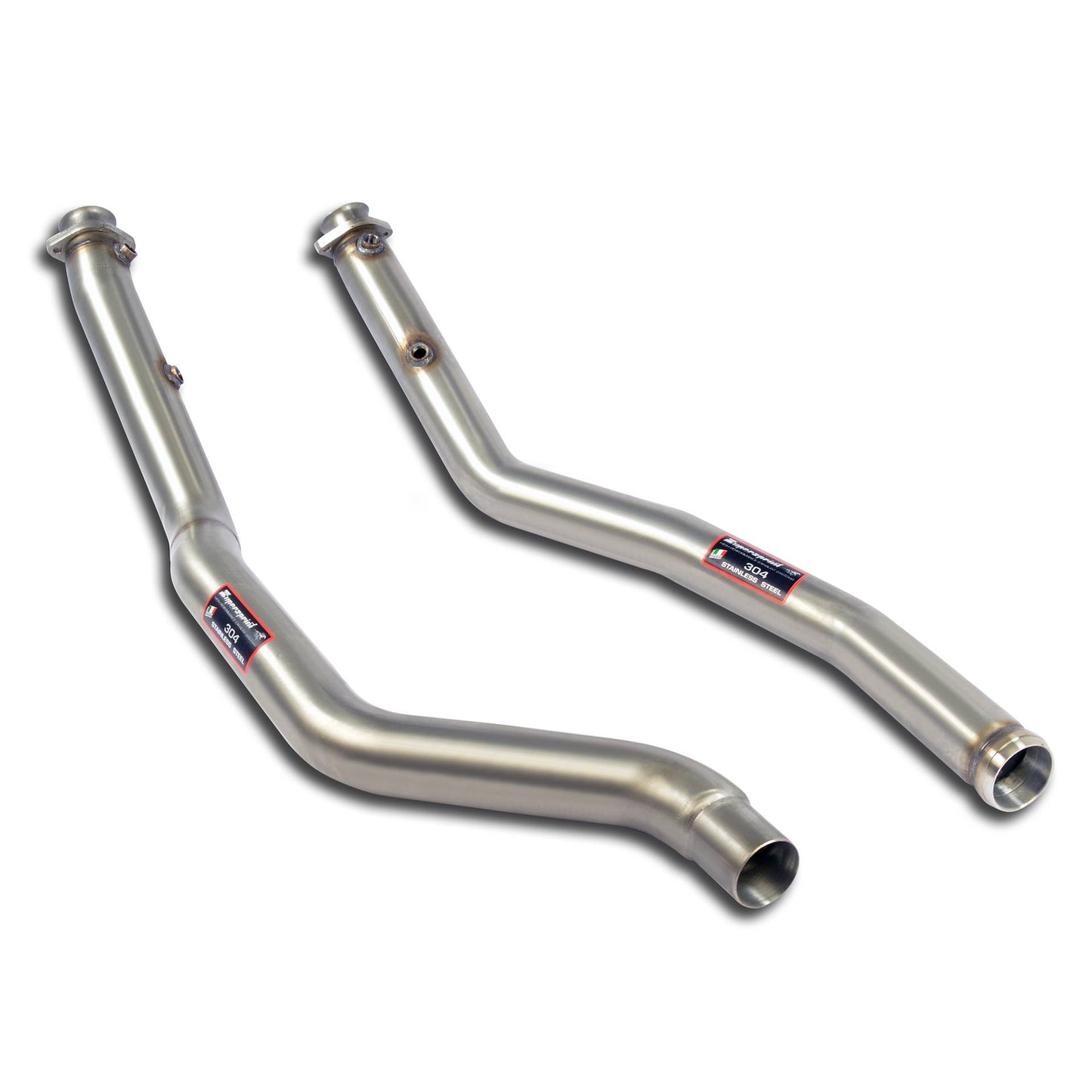 Supersprint Mercedes X166 GL63 AMG Right & Left Turbo Downpipe Kit - ML Performance UK
