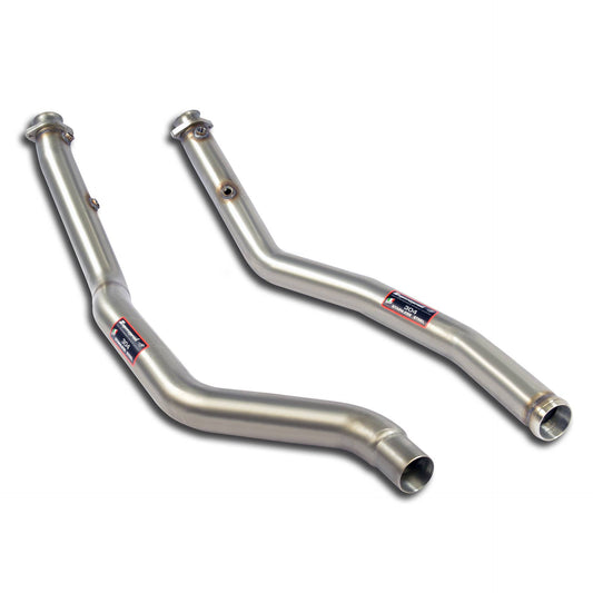 Supersprint Mercedes X166 GL63 AMG Right & Left Turbo Downpipe Kit - ML Performance UK