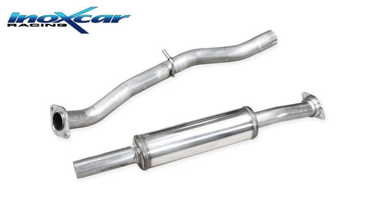 InoXcar TCTOS.04 Toyota GR 86 Central Pipe with Silencer
