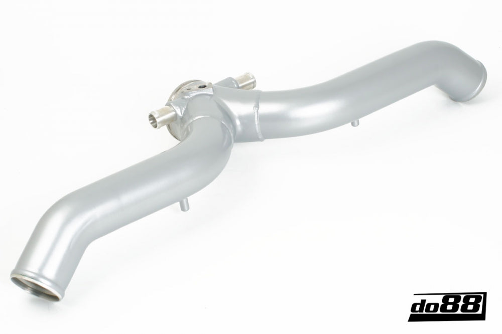 DO88 TR-130SI-OEM Porsche 997.2 Turbo 2010- Y-Pipe, Silver for OEM IC