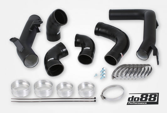 DO88 TR-260-PT8-OEM-S Volvo S60 V60 XC60 V90 S90 XC90 SPA Pressure pipes, T8 Petrol, OEM IC, Black hoses