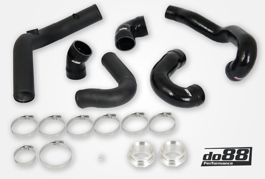 DO88 TR-330-S SAAB 9-5 2.8t V6 2010-2011 Pressure pipes with Black hoses