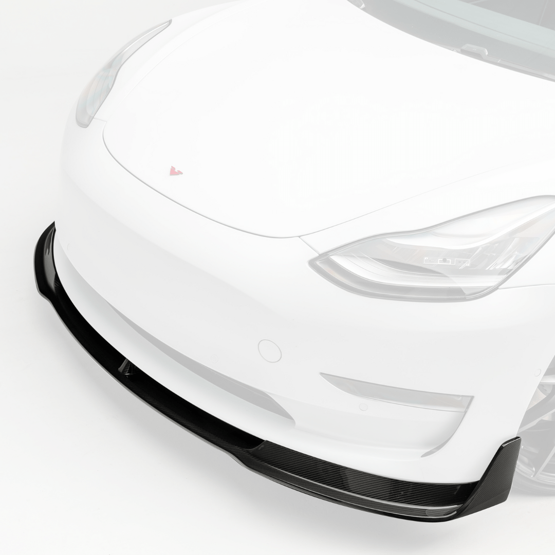 Vorsteiner TEV1010 Tesla Model 3 Volta Aero Front Spoiler | ML Performance