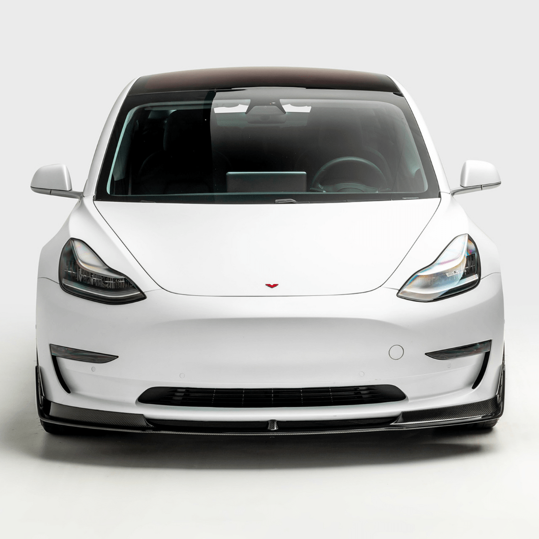 Vorsteiner TEV1010 Tesla Model 3 Volta Aero Front Spoiler | ML Performance