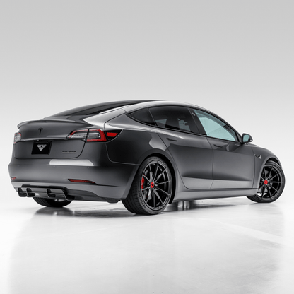 Vorsteiner TEV1055 Tesla Model 3 Volta Aero Rear Diffuser | ML Performance