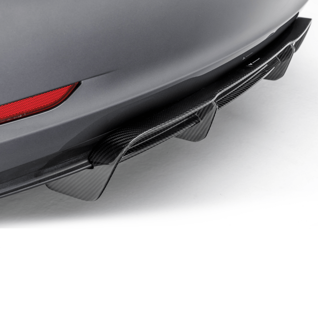 Vorsteiner TEV1055 Tesla Model 3 Volta Aero Rear Diffuser | ML Performance